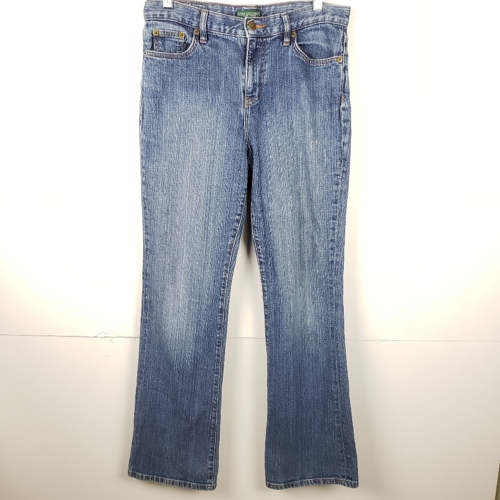 Lauren Jeans Co Classic Bootcut Jeans Sz 6
